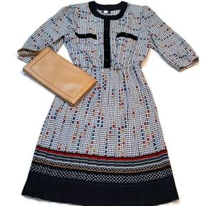 VTG Breli Originals dress 80's 90's style pleated